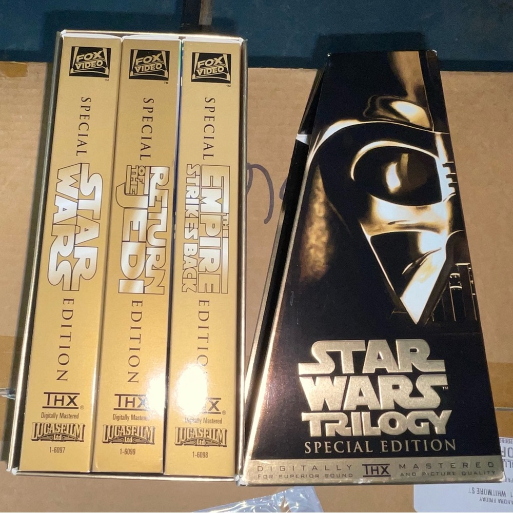 Star Wars Trilogy Special Edition Gold and Black Box Set*BRAND NEW* COLLECTORS